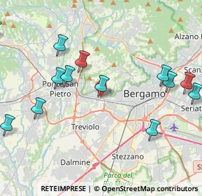 Mappa Circonvallazione Leuceriano, 24035 Curno BG, Italia (4.95923)