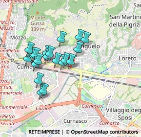 Mappa Circonvallazione Leuceriano, 24035 Curno BG, Italia (0.7685)
