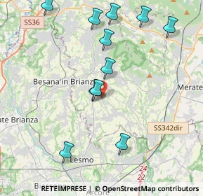 Mappa Via Buttafava Carlo, 23880 Casatenovo LC, Italia (4.35)