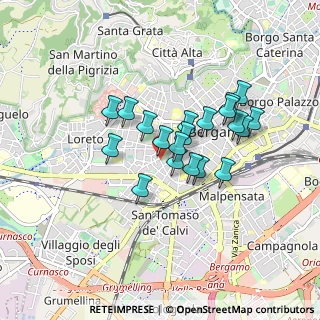 Mappa Via Palma Il Vecchio, 24122 Bergamo BG, Italia (0.667)
