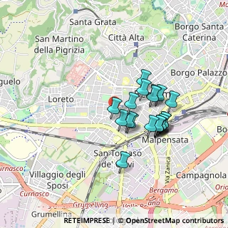 Mappa Via Palma Il Vecchio, 24122 Bergamo BG, Italia (0.713)