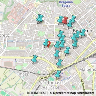 Mappa Via Palma Il Vecchio, 24122 Bergamo BG, Italia (0.4875)