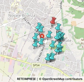 Mappa Via Piave, 23899 Robbiate LC, Italia (0.349)