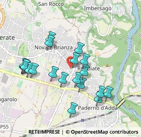 Mappa Via Piave, 23899 Robbiate LC, Italia (0.9005)