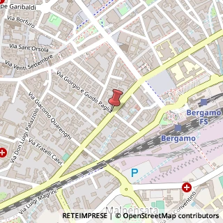 Mappa Via paleocapa pietro 11, 24122 Bergamo, Bergamo (Lombardia)
