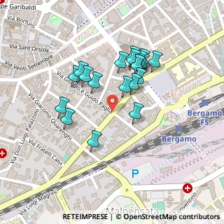 Mappa Via Pietro Paleocapa, 24122 Bergamo BG, Italia (0.194)