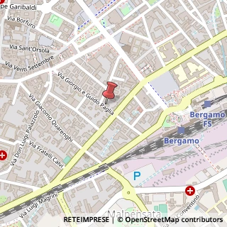 Mappa Via Giorgio e Guido Paglia, 22, 24122 Bergamo, Bergamo (Lombardia)