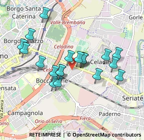 Mappa Via Monte Cornagera, 24125 Bergamo BG, Italia (0.7855)