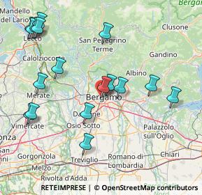 Mappa Via Zendrini Bernardino, 24128 Bergamo BG, Italia (18.15)