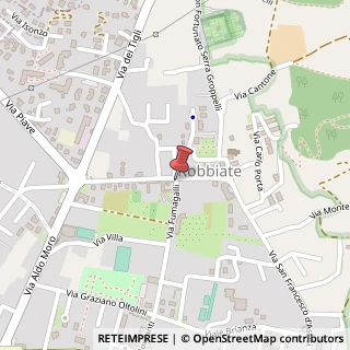 Mappa Via Donna Ida Fumagalli,  2, 23899 Robbiate, Lecco (Lombardia)