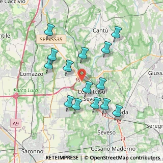 Mappa 249, 20823 Lentate sul Seveso MB, Italia (3.53071)