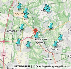 Mappa 249, 20823 Lentate sul Seveso MB, Italia (4.31583)