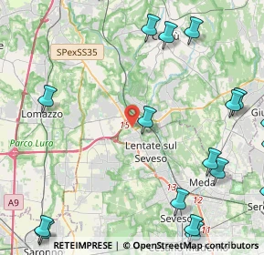 Mappa 249, 20823 Lentate sul Seveso MB, Italia (6.6195)