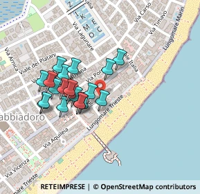 Mappa Via Udine, 33054 Lignano Sabbiadoro UD, Italia (0.181)