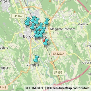 Mappa Via Piero Ghiglione, 28021 Borgomanero NO, Italia (1.56357)