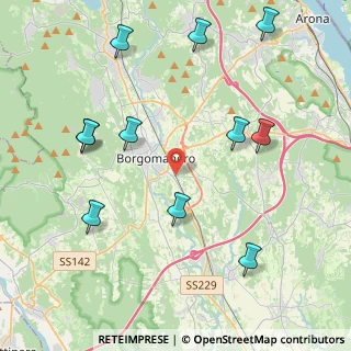 Mappa Via Piero Ghiglione, 28021 Borgomanero NO, Italia (4.80091)