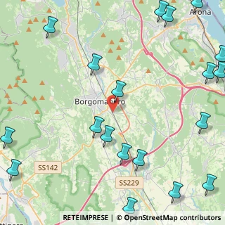 Mappa Via Piero Ghiglione, 28021 Borgomanero NO, Italia (6.61632)