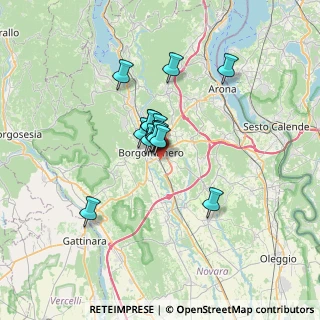 Mappa Via Piero Ghiglione, 28021 Borgomanero NO, Italia (4.37643)