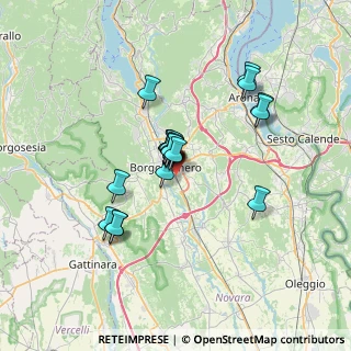 Mappa Via Piero Ghiglione, 28021 Borgomanero NO, Italia (5.30158)