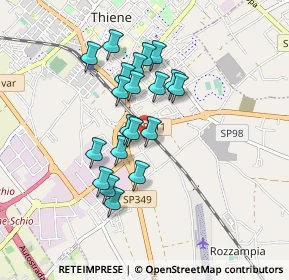 Mappa Via 51 Stormo, 36016 Thiene VI, Italia (0.715)