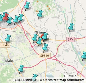 Mappa Via 51 Stormo, 36016 Thiene VI, Italia (5.29579)