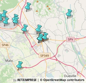 Mappa Via 51 Stormo, 36016 Thiene VI, Italia (5.08)