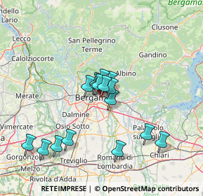 Mappa Celadina, 24125 Bergamo BG, Italia (11.62188)