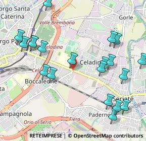 Mappa Celadina, 24125 Bergamo BG, Italia (1.212)