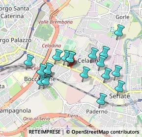 Mappa Celadina, 24125 Bergamo BG, Italia (0.7825)