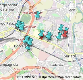 Mappa Celadina, 24125 Bergamo BG, Italia (0.8035)