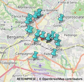 Mappa Celadina, 24125 Bergamo BG, Italia (1.372)