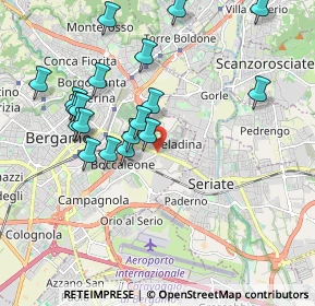 Mappa Celadina, 24125 Bergamo BG, Italia (1.97)