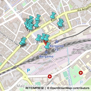 Mappa Piazzale Guglielmo Marconi, 24125 Bergamo BG, Italia (0.2345)