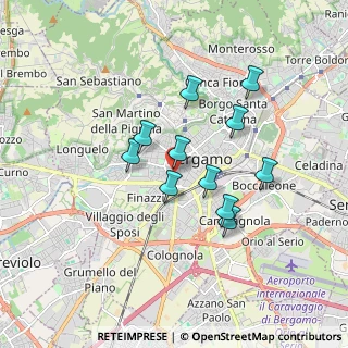 Mappa Via Giovanni Battista Moroni, 24122 Bergamo BG, Italia (1.42818)