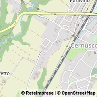 Mapa Cernusco Lombardone