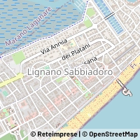 Mapa Lignano Sabbiadoro