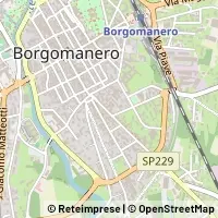 Hartă Borgomanero
