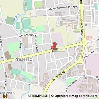 Mappa Via Olmetta, 2, 24030 Presezzo, Bergamo (Lombardia)