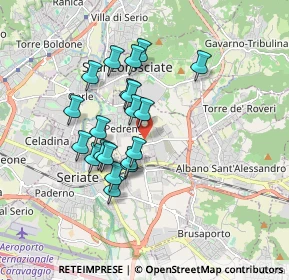 Mappa Via Aristotele, 24066 Pedrengo BG, Italia (1.456)