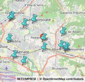 Mappa Via Aristotele, 24066 Pedrengo BG, Italia (2.24615)