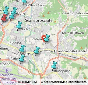 Mappa Via Aristotele, 24066 Pedrengo BG, Italia (2.8975)