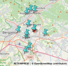 Mappa Via Aristotele, 24066 Pedrengo BG, Italia (3.04833)