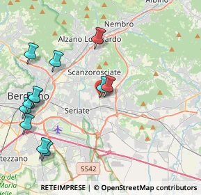 Mappa Via Aristotele, 24066 Pedrengo BG, Italia (4.75333)
