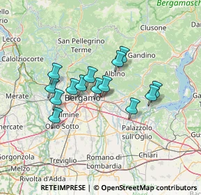 Mappa Via Aristotele, 24066 Pedrengo BG, Italia (10.69071)