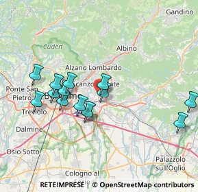 Mappa Via Aristotele, 24066 Pedrengo BG, Italia (6.89643)