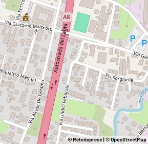 Mappa Via Giuseppe Verdi, 21044 Cavaria con Premezzo VA, Italia (0.13462)