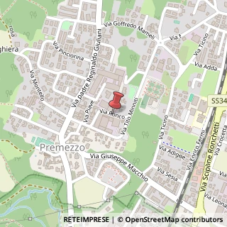Mappa Via Ronco, 27, 21044 Cavaria con Premezzo, Varese (Lombardia)