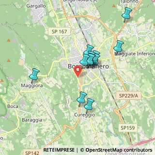 Mappa Nei, 28021 Borgomanero NO, Italia (1.53667)