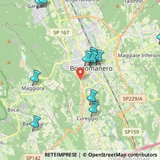 Mappa Nei, 28021 Borgomanero NO, Italia (2.3325)