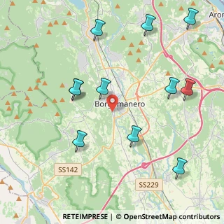 Mappa Nei, 28021 Borgomanero NO, Italia (4.73455)